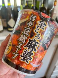 三宝亭 全とろ麻婆 旨辛豆腐スープ