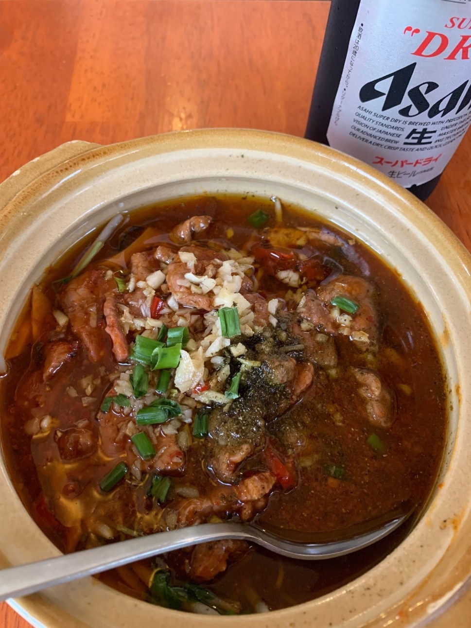 牛肉の唐辛子汁煮 辛め