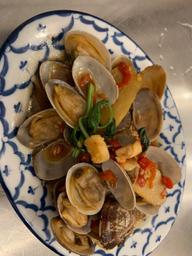 アサリとバジルのピリ辛炒め 激辛