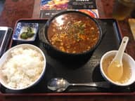 ガチ麻婆豆腐定食 激辛の上