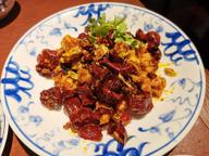 鶏の唐辛子炒め