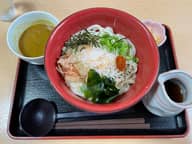 赤カレーぶっかけ（温）1.5玉