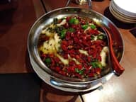 白身魚(鱈)の激辛沸騰煮込み