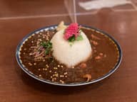 あいがけカレー(チキンマサラ＋えびキーマ)