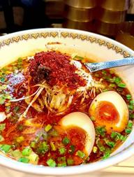 汁あり坦々麺 4辛、4痺