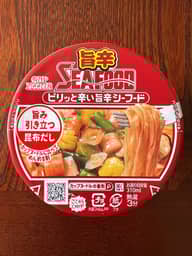 あっさりおいしい旨辛シーフードヌードル