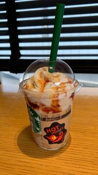 ホットハニー オリエンタルマンゴー&ティー フラペチーノ