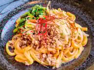 汁なし担々うどん (辛くしてと依頼)