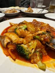 イカのスタミナ辛子炒め