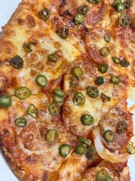 セラーノペッパー〜熟成サラミの旨辛ピザ〜 覚醒５倍