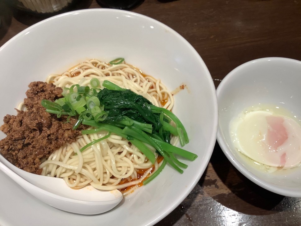 成都式汁なし坦々麺 辛さ5 痺れ5