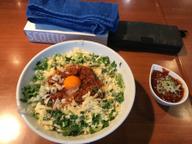 チーズカレーの油そば 辛さ増し＋馬辛ソース