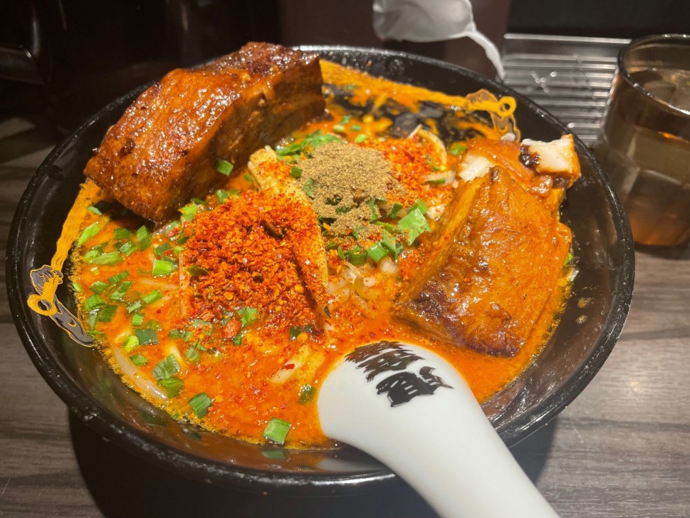 肉々カラシビ味噌らー麺 カラ鬼増しシビ増し