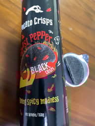 POTATO CRISPS GHOST PEPPER