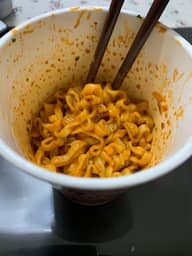 ブルダック炒め麺カルボ  激辛