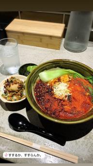 麻婆豆腐ラーメン（汁あり）