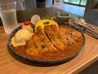 牛ほほダシの金星佐賀豚のロースカツカレー