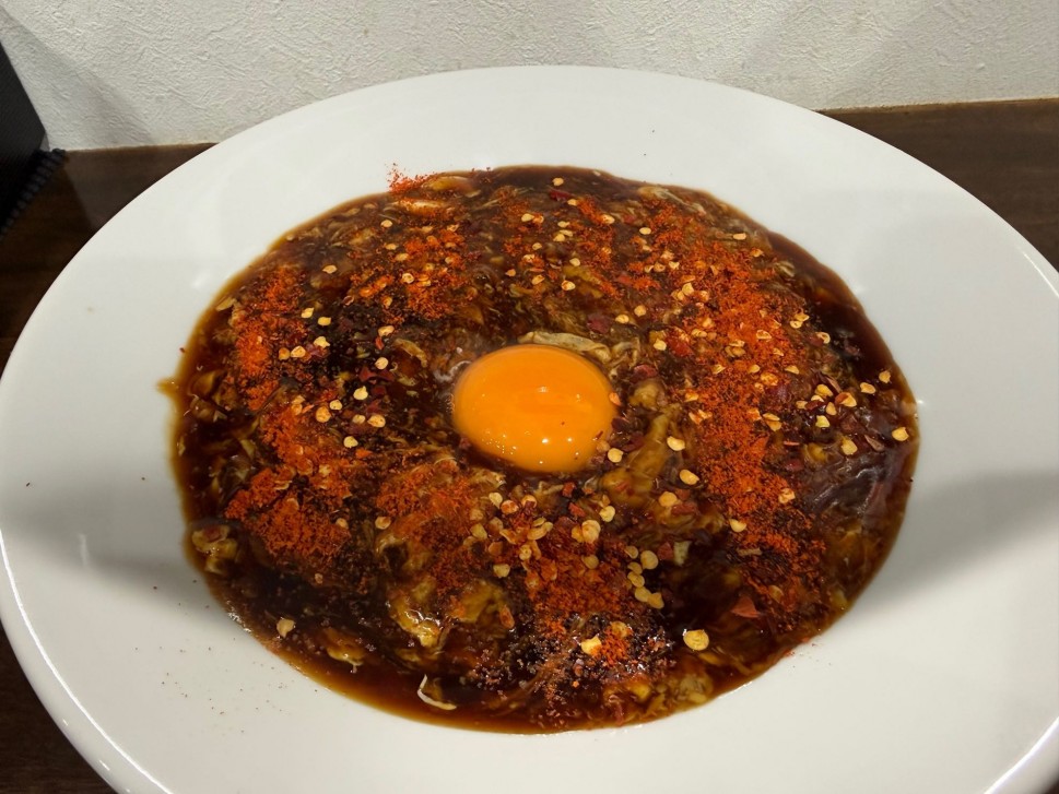 夜 数量限定 酸辣ヂャン麺 追い辛味一皿