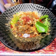 汁なし白胡麻坦々麺 辛さ、痺れともに10