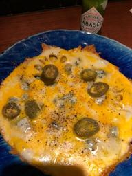 レンコン、ハラペーニョ&ゴルゴンゾーラ