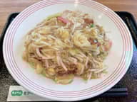 ピリ辛皿うどん(2辛)＋ピリ辛味噌(2辛)