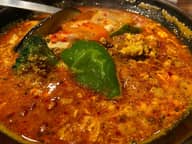 【辛・オブ・ザ・イヤー2025銅賞】たまごとチーズの四川スープカレー激辛春雨入り