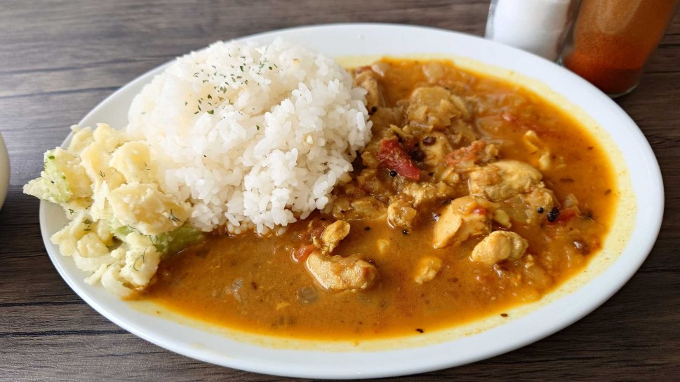 南インドチキンカレー 辛さレベル🌶️🌶️