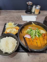 カツカレー チキン南蛮セット