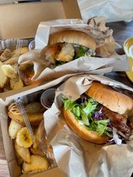 朝どれバーガー