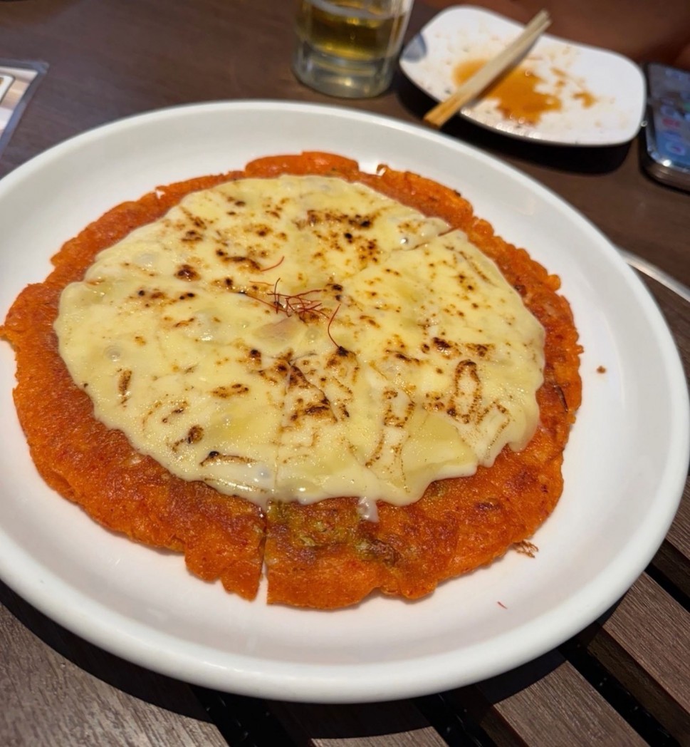 キムチチーズチジミ