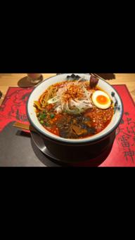 柚子辛紅らーめん 28丁目-ちはやぶる大雷神-