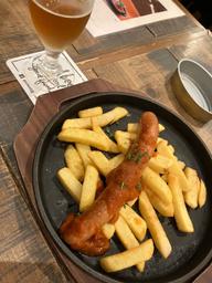 ベルリン名物！カリーブルスト 甘辛