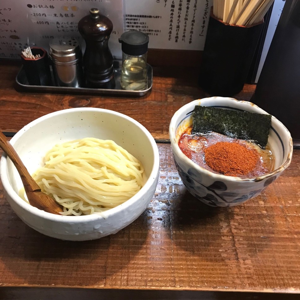 辛辛魚つけ麺 辛さ強め