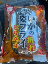 お徳用いかの折れ姿フライ ピリ辛味