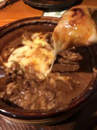 焼きチーズビーフカレーカレー 辛口