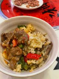 小炒黄牛擂椒拌饭 なし