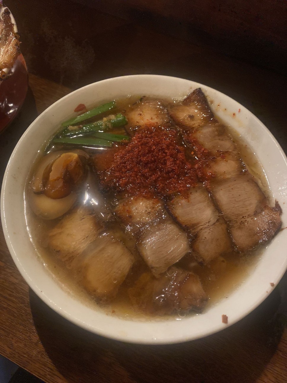 焼豚ラーメン大盛「ニンニク追加」 大辛