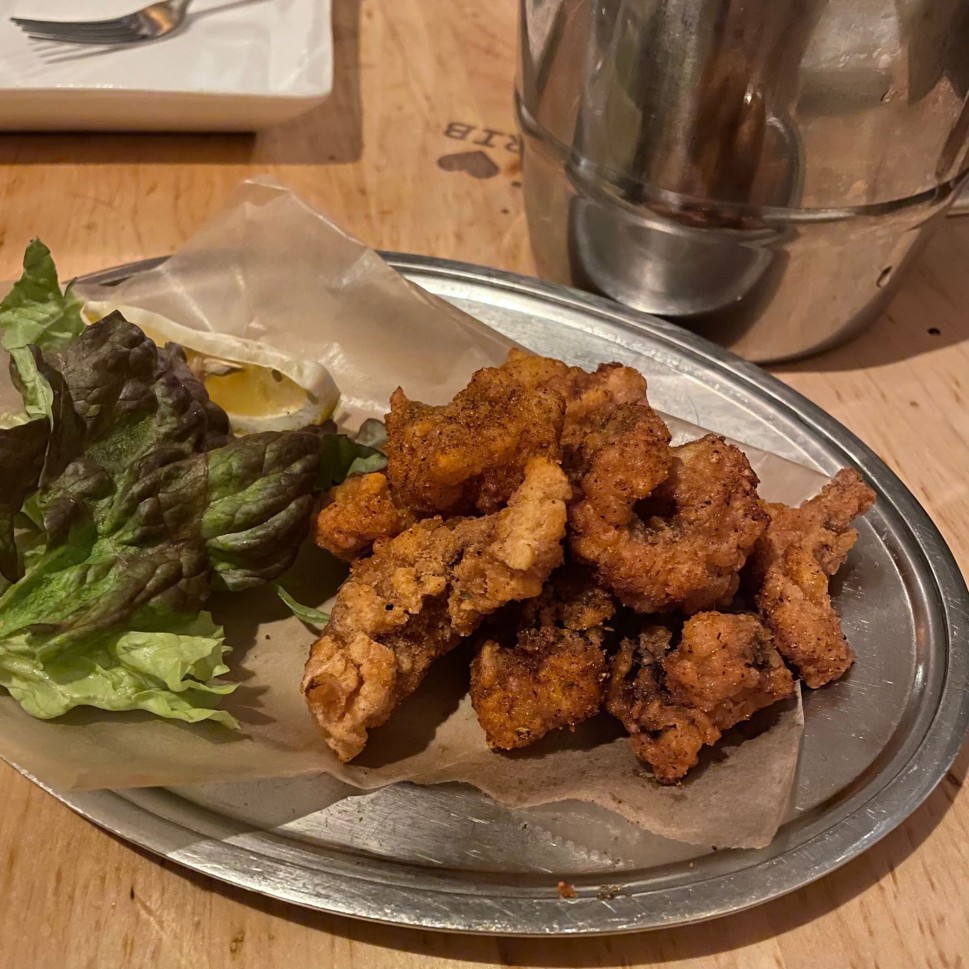 ケイジャン蛸唐揚げ