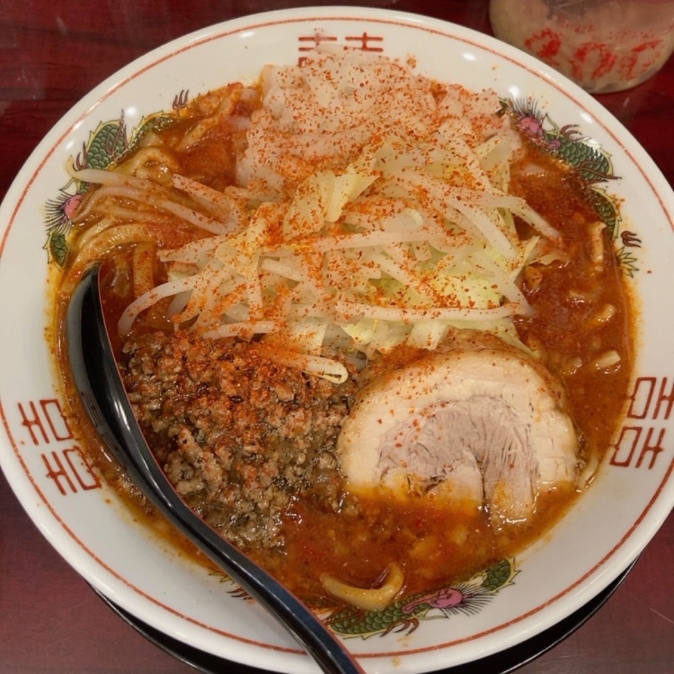 火山らーめん 8辛