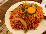 日清爆裂辛麺 韓国風 極太大盛激辛焼そば