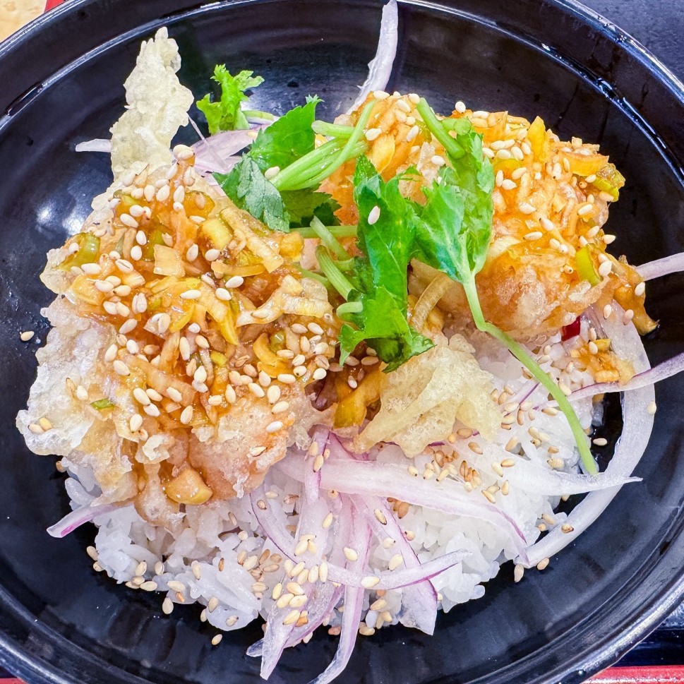 旨辛鳥から丼