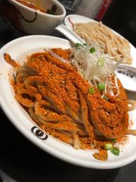 七味つけ麺 七味　多め