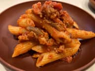 アラビアータソースのペンネ 激辛