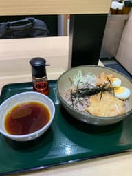 鶏天のピリ辛つけ