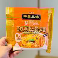 中華三昧 赤坂榮林 酸辣湯麺 辛さレベル2