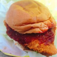 クレイジーホットチキンフィレバーガー