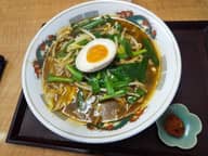 青なんばんラーメン やみつきになる辛さ
