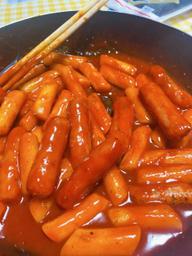 韓国屋台のトッポッキ