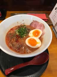 牛スジ赤影ラーメン＋超辛