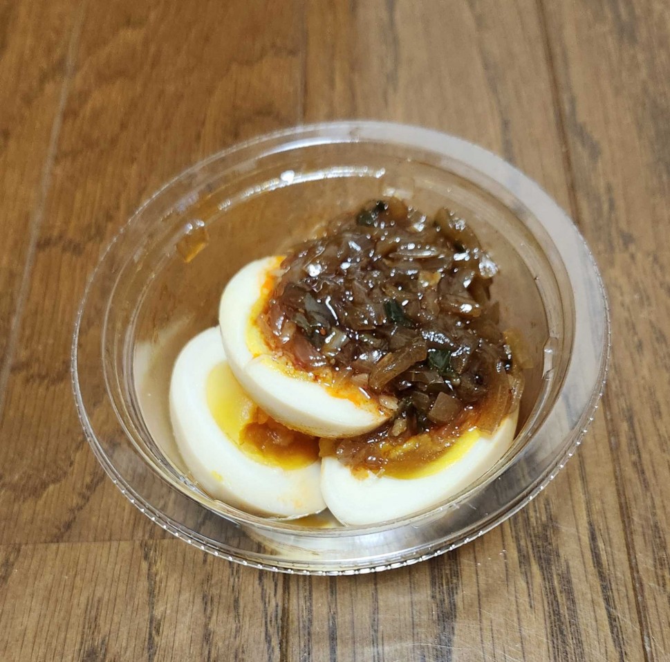 ねぎだれで食べる　旨辛たまご